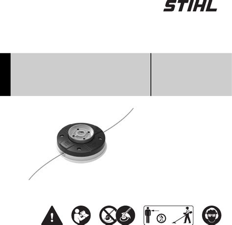 User Manual Stihl Durocut English Pages