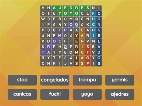 Juegos Autoctonos Sopa De Letras