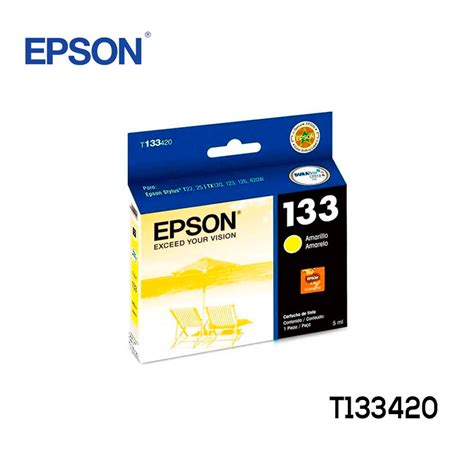 Tinta Epson T Al Cartucho Yellow Original