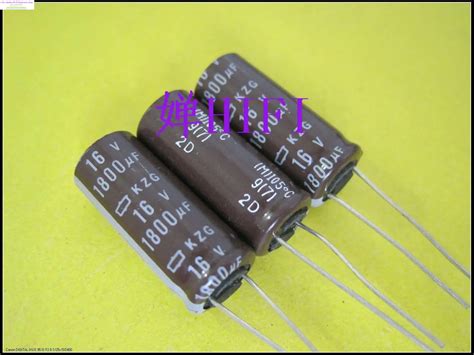 Pcs Nippon Japanese Chemical Nippon Kzg Electrolytic Capacitors