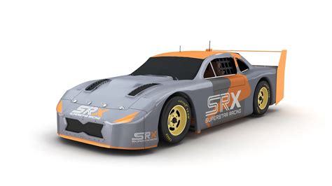 Srx Superstar Racing Experience Series Race Car Model Turbosquid