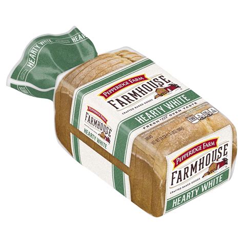 Pepperidge Farm Farmhouse Hearty White Bread 24 Oz Baked Goods