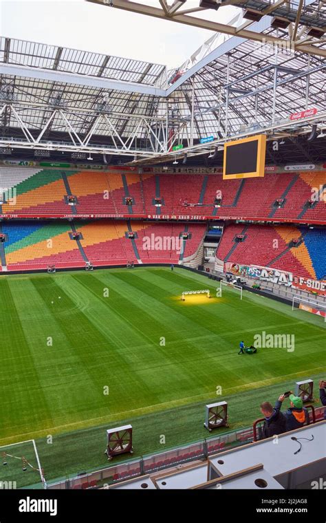 On A Touristic Tour Inside Amsterdam Arena Johan Cruijff Arena Fc