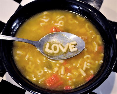 Soup Love Photograph By Peter Cordice Fine Art America