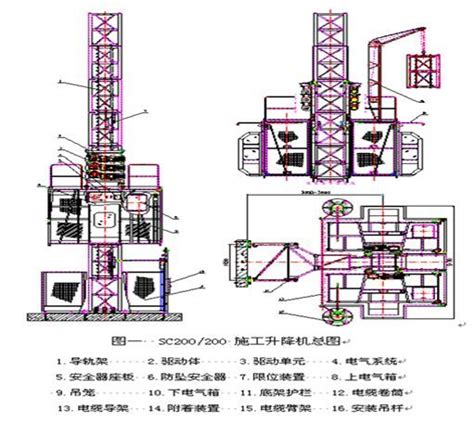 施工升降机基础知识及安全装置图文解析 安全文明 筑龙建筑施工论坛