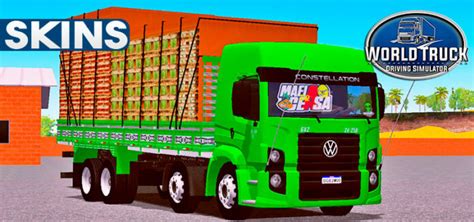 Skins Vw Constellation Verde Claro Qualificado Verdureiro Rodrigo Games