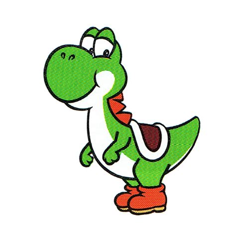 Video Game Art Archive On Twitter Yoshi Artwork Mario Wario Super