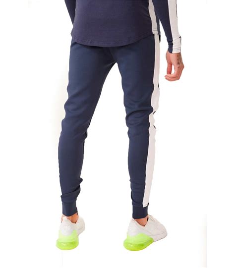 11 Degrees Pantalón chándal para hombre Azul Core