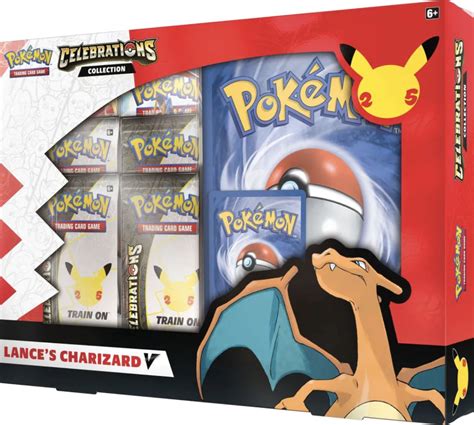 Pokémon Celebrations V Box Lance s Charizard Pokémon Kaarten