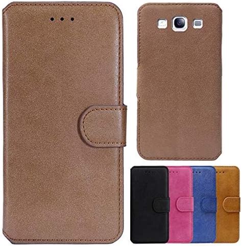 Mumbi Echt Leder Bookstyle Case Kompatibel Mit Samsung Galaxy S S