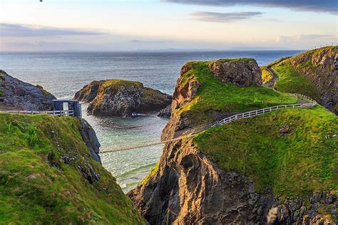 Carrick a Rede Rope Bridge - Unique Places in Europe - WorldAtlas