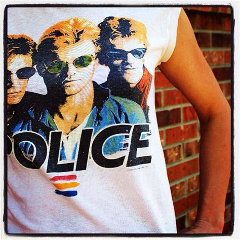 Vintage The Police 1983 Synchronicity North America Concert Etsy