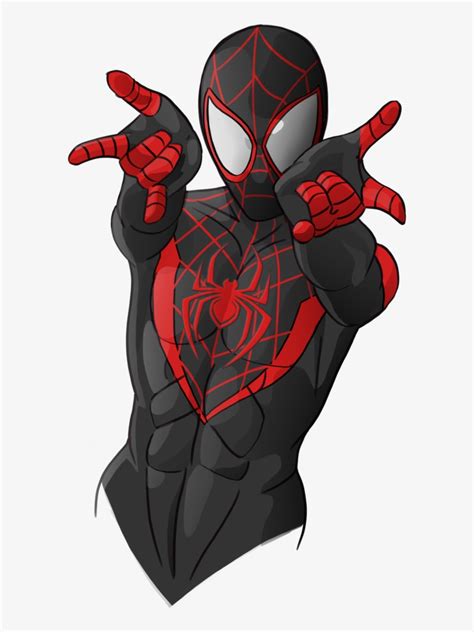 Miles Morales Png Into The Spider Verse Miles Morales Transparent Png