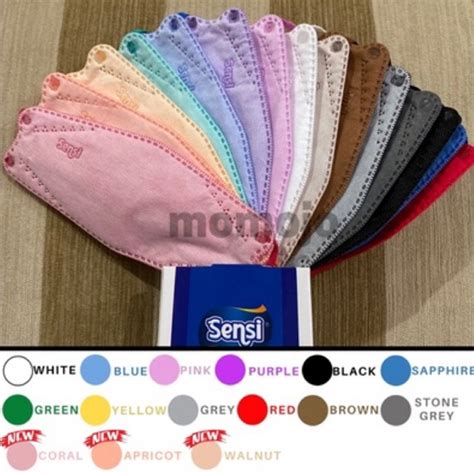 Jual Masker Sensi Convex Mask Ply Earloop Isi Pcs Shopee Indonesia