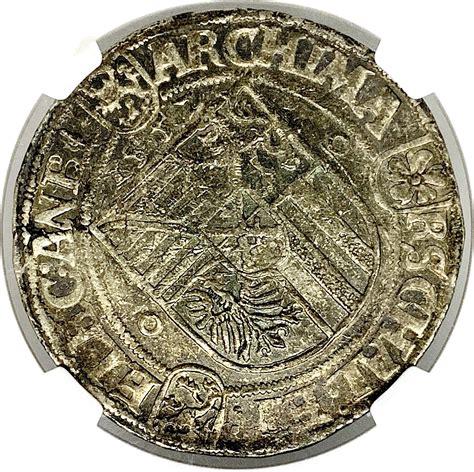 GERMANY German States Saxony 1552 Taler Coin NGC MS62 F STG STG Thaler