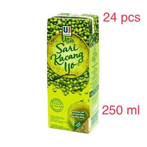 Jual Ultra Sari Kacang Ijo 250ml 1 Karton Shopee Indonesia