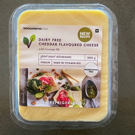 Woolworths Food Dairy Free Cheddar Cheese New Recipe Reviews Abillion