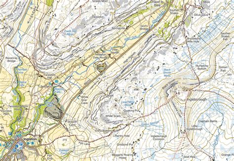 Yorkshire Dales - Complete Set map by Harvey Maps | Avenza Maps