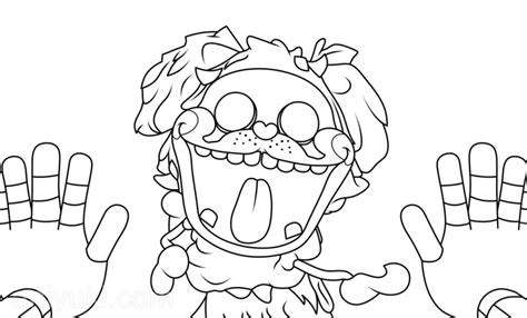 Poppy Playtime Coloring Page Free Coloring Page En Dessin A Porn