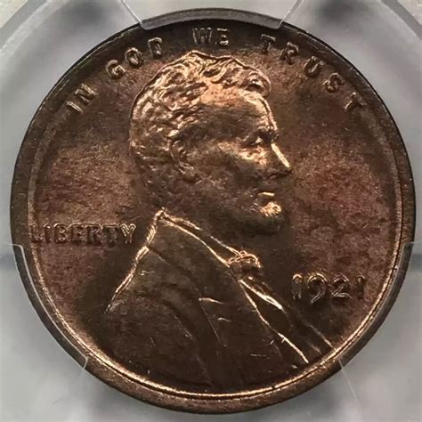 1921 Lincoln Wheat Cent PCGS MS 63 RB Old Pueblo Coin