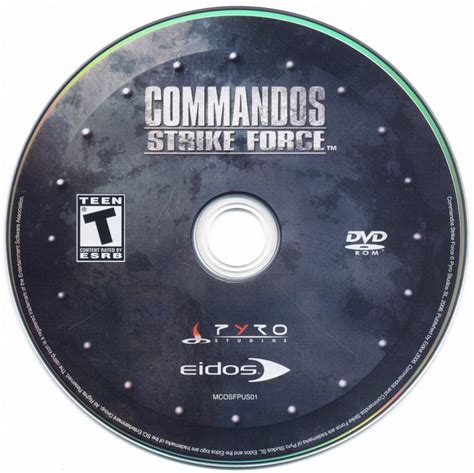 Commandos Strike Force Cover Or Packaging Material MobyGames