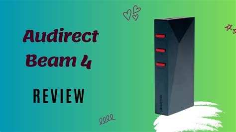 Audirect Beam 4 Review Portable Audio Powerhouse YouTube