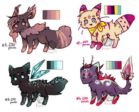 Adopt Batch 3 Closed By Thesellers On Deviantart