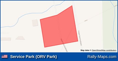 Service Park Orv Park Stage Map Wild West Pro Rally 1998 🌍 Rally