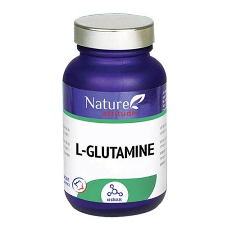 Nature attitude l glutamine 60 gélules 74834