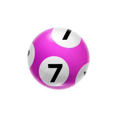 Bingo Ball Vector Hd Png Images Number Pink Bingo Ball Isolated