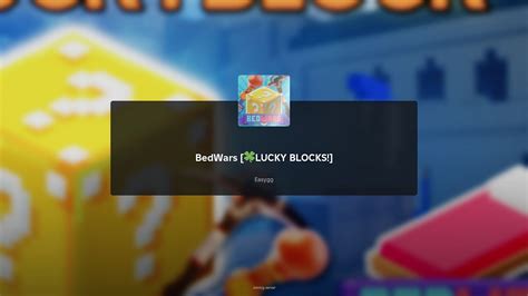 Bedwars Lucky Block Update Returning Lucky Blocks New Items And More