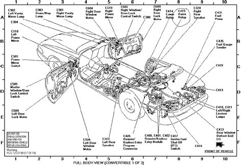 Mustang 1998 Parts Diagram