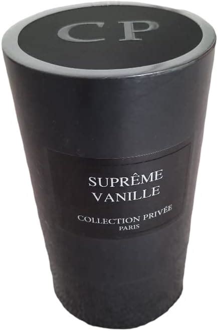 SUPRÊME VANILLE Eau de parfum COLLECTION PRIVÉE 50 ml fabriqué en