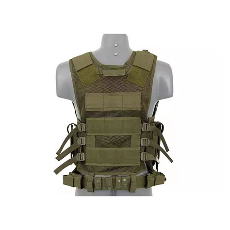 Law Enforcement Tactical Vest V Olive Fields Taiwangun Us Eu