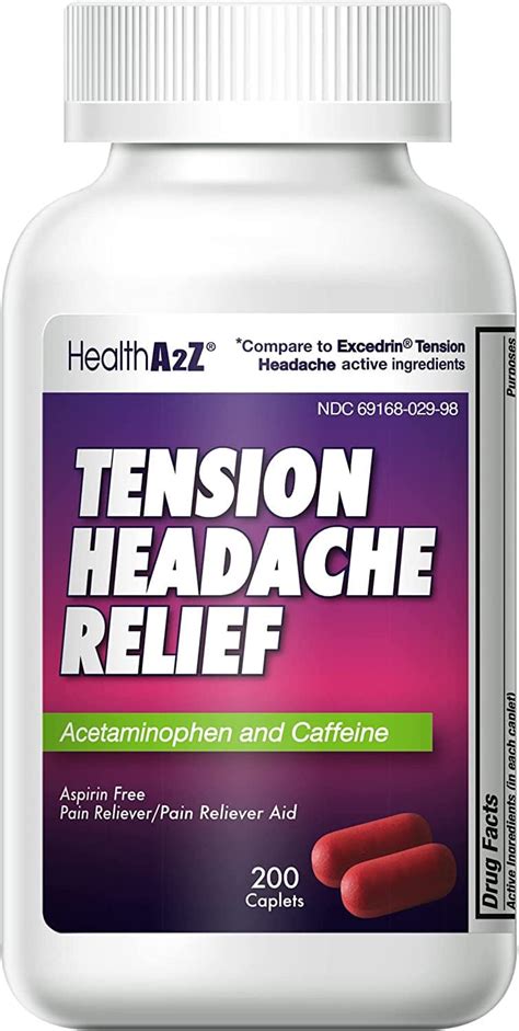 Amazon Excedrin Tension Headache Caplets 24 Ea Pack Of 2