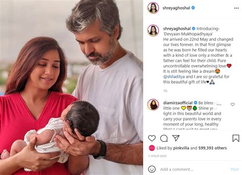 Shreya Ghoshal shares first glimpse of her son Devyaan - News Live