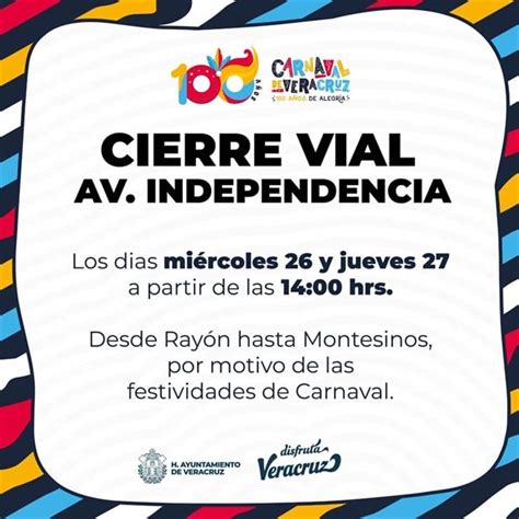 Hoy Inicia El Carnaval De Veracruz 2024 Estos Son Los Cierres Viales