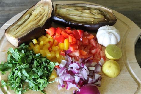 Eat Your Rainbow Eggplant Dip Cairo Cooking