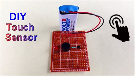 How To Make Simple Touch Sensor Touch Sensor Using Bc547 Transistor