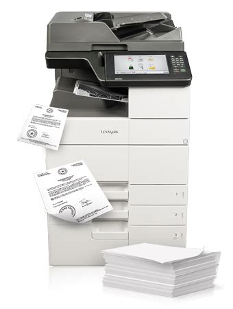 Lexmark MX910 Mono Multifunction Laser Printer | dpaper