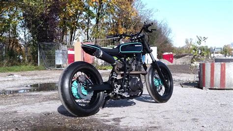 Suzuki Dr650 Cafe Racer Tracker Diamond Atelier Youtube