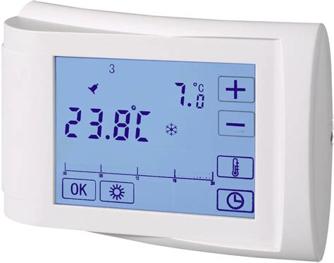 Thermostat D Ambiance En Saillie Programme Hebdomadaire C