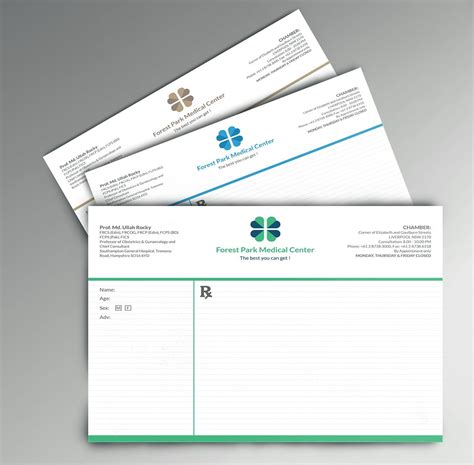 Printable Prescription Pads