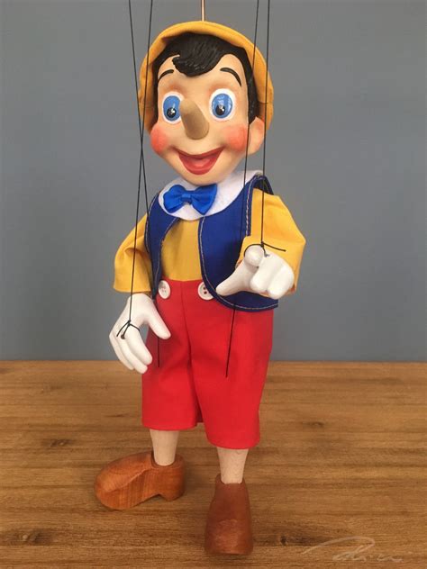 DISNEY SMALL PINOCHO PUPPET BRAND RICI