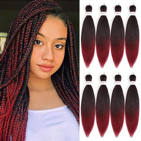 EZ Braid Extensions De Cheveux Synth Tiques Pour Tresses Africaines M