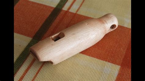 Making A Wooden Whistle Youtube