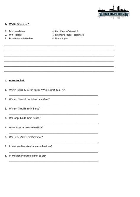 Wiederholung Worksheet For 6 Live Worksheets