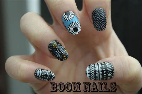 African Print Inspired Nail Designs By Boom Nails