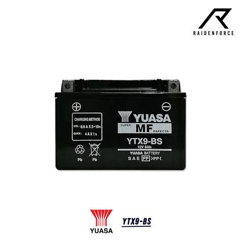 Yuasa Battery (YTX9-BS) – RAIDENFORCE ONLINE&E-COM