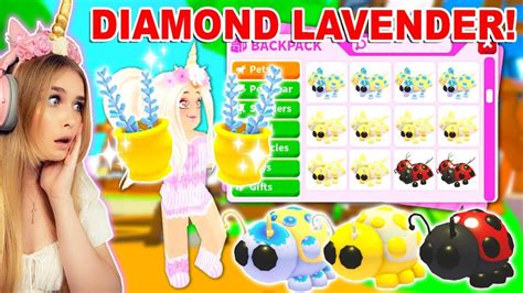 Using Diamond Lavender To Get These Legendary Ladybugs In Adopt Me